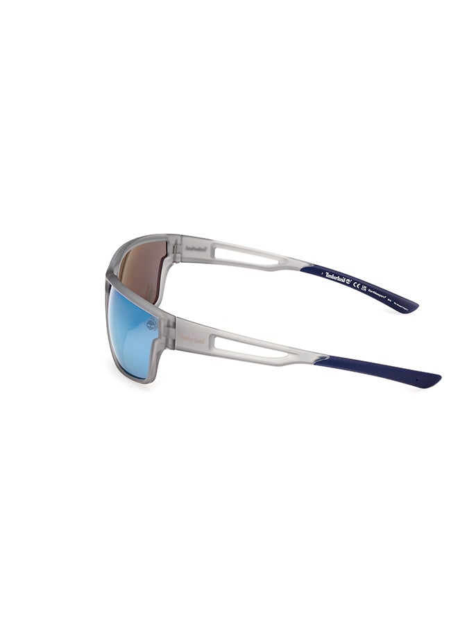 Timberland Men's Polarized Rectangular Sunglasses - TB0000120D65 - Lens Size: 65 Mm - Image 2